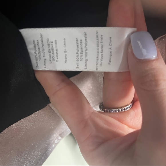 Lularoe RARE UNICORN Presley Moto Jacket Shimmer Purple Pink belt Medium great - Picture 5 of 7